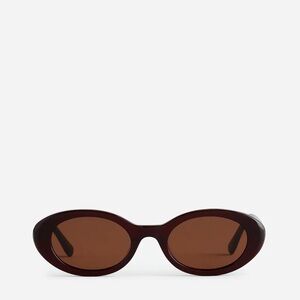 madewell russell oval sunglasses